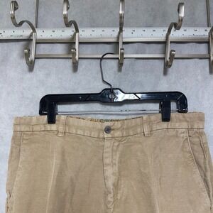 Tommy Bahama Pants‎ Men 35X30 Beige Linen Tencel Slacks Textured Vacation Casual